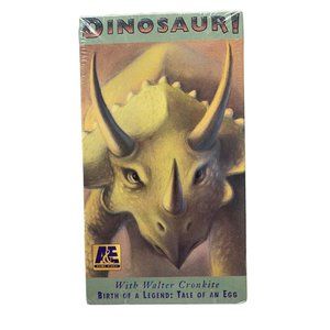 Dinosaur Birth of a Legend VHS Video Sealed Tale of an Egg Narr Walter Cronkite